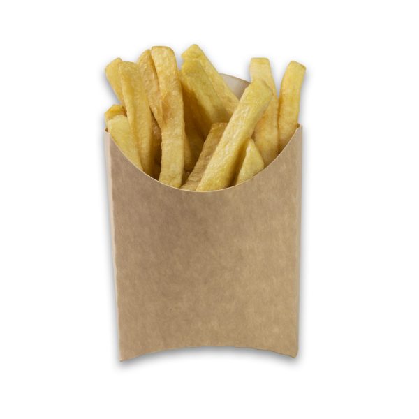 Kraftkarton Friescoop Medium 105x85x40 mm Snackdeckel
