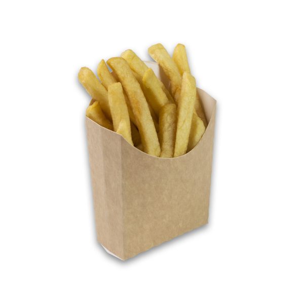 Kraftkarton Friescoop Medium 105x85x40 mm Snackdeckel