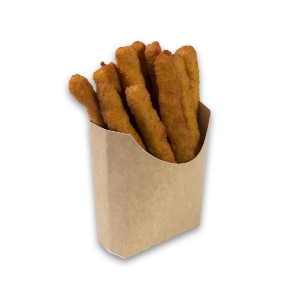 Kraftkarton Friescoop Medium 105x85x40 mm Snackdeckel