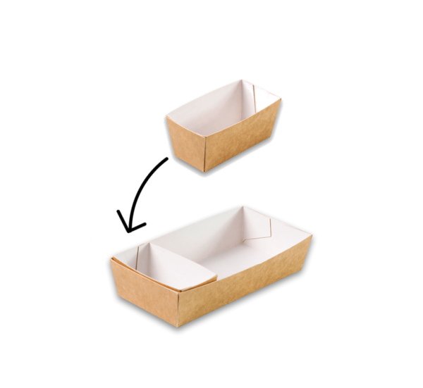 Kraft-Karton-Soßenschale-30x70x35-mm-Snack-Verpackung