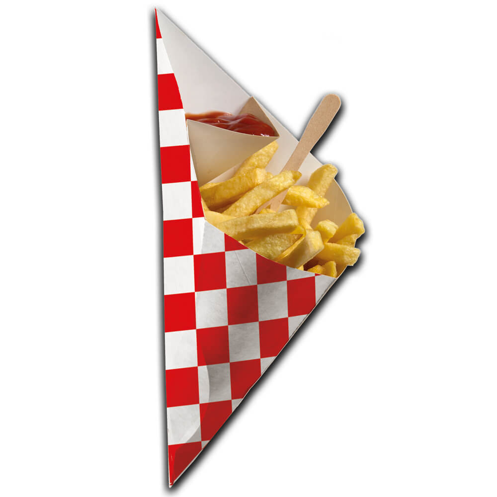 Chip 'n Dip Pommes Frites Tasche mit Sauce Fach Brabant